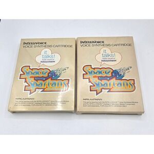 Intellivoice Voice Synthesis Cartridge‎ Space Spartans Mattel Electronics Game